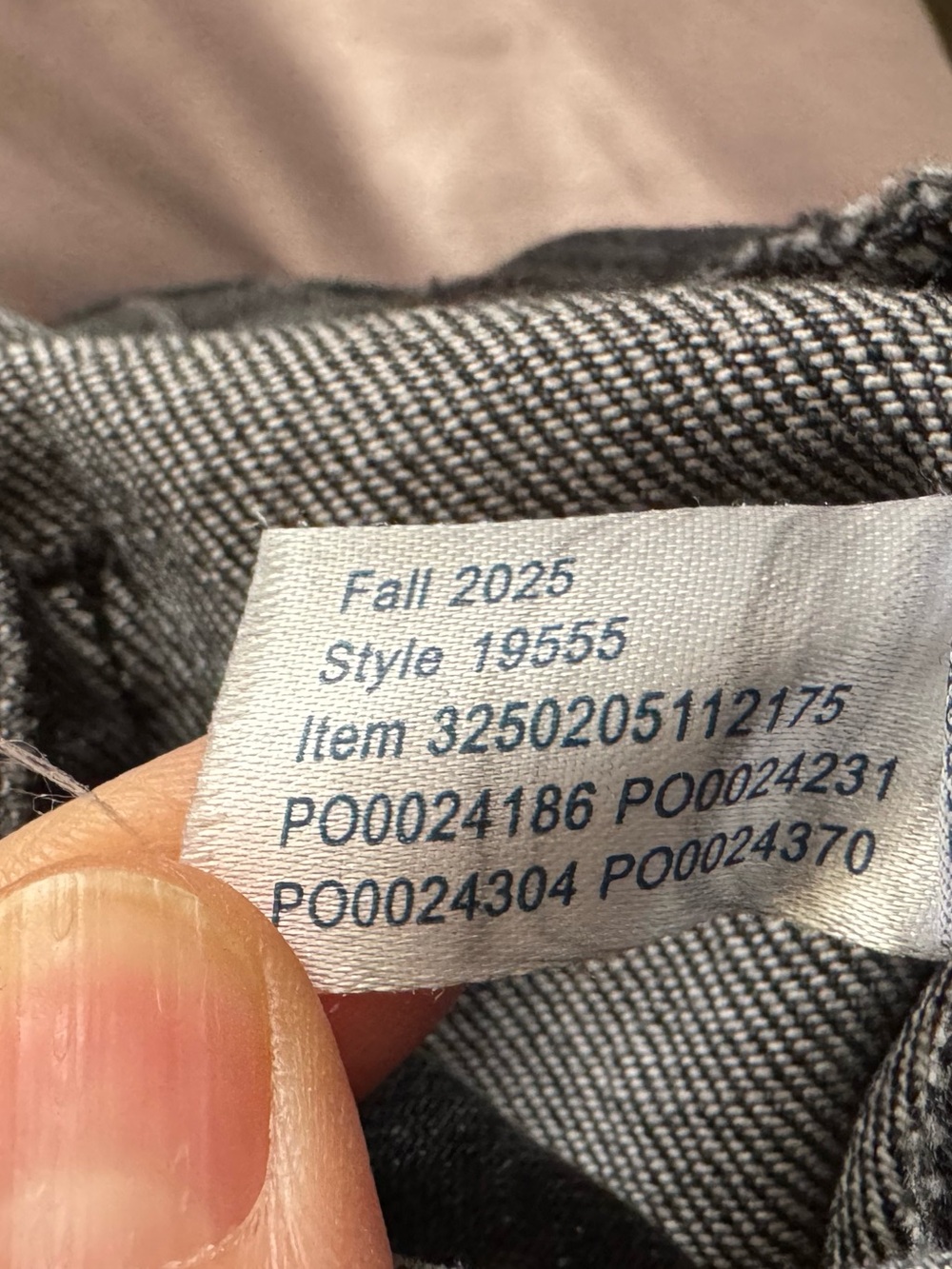 Marine Layer Charlie Denim Straight Leg Pant Denim Jeans Women’s size 12 - Picture 11 of 13